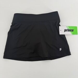 Prince Girls XS Black‎ Tennis Skort Youth Match Core Skort YPT17100